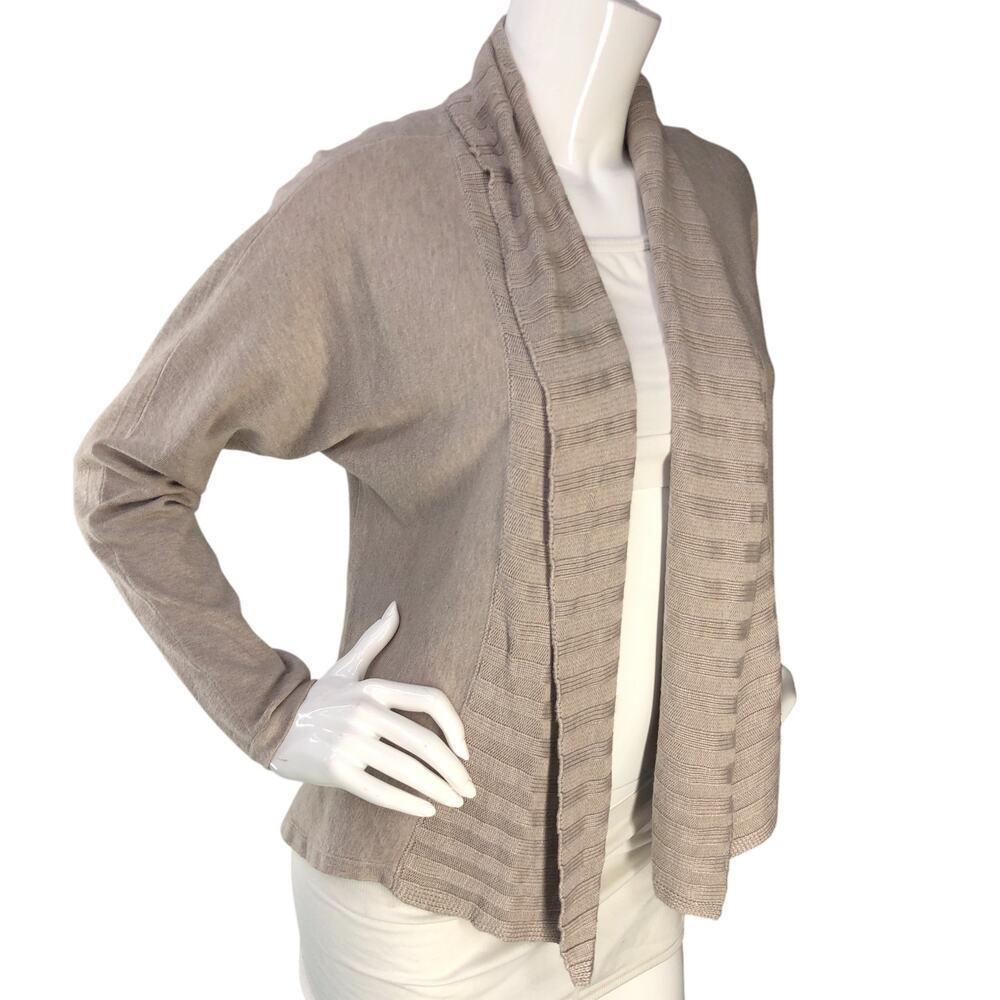 Joan Vass Studio Womens Size S Cardigan Open Front Sweater Knit - Picture 10 of 15